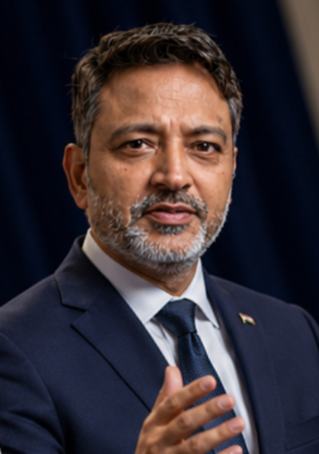 Ravinder Tulsiani speaking portrait